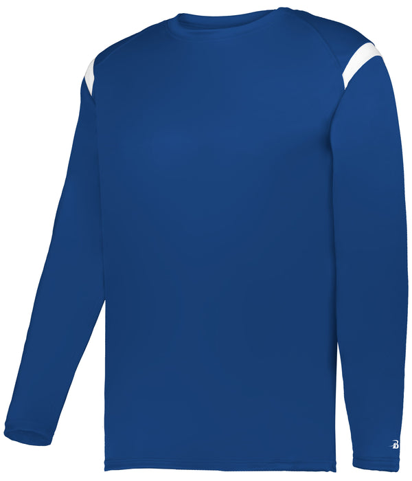 Badger Sport Youth On The Rise Long Sleeve Tee
